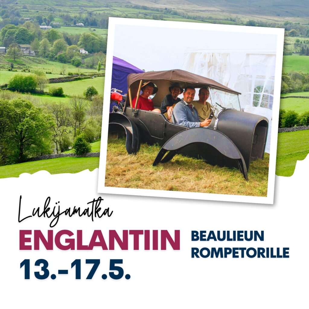 Lukijamatka Englantiin Mobilisti